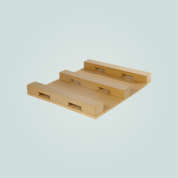 三腿兩叉雙排打包孔紙托盤